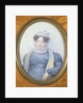 Miniature portrait of Madame Swetchine by French School