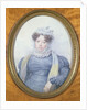 Miniature portrait of Madame Swetchine by French School