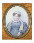 Miniature portrait of Madame Swetchine by French School