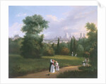 Paris from the Folie-Beaujon, c.1830 by French School