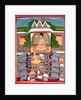Animal sacrifice in honour of a deity by Indian School