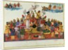 Indra, king of the gods, being anointed with soma by Indian School
