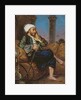 An Egyptian Man Smoking a Hookah by Louis Leopold Boilly