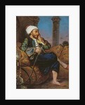 An Egyptian Man Smoking a Hookah by Louis Leopold Boilly