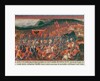 Battle of Kronenberg, Germany in c.1388 by German School