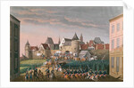 Rush of Imperial troops at Hoscht, 28th August 1800 by French School
