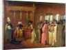Audience of Charles Gravier, Comte de Vergennes, with the Sultan Osman III in Constantinople, 1755 by Antoine Favray