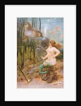 Deep Sea Diver with a Mermaid and a Shark by French School