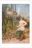 Deep Sea Diver with a Mermaid and a Shark by French School