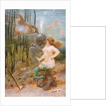 Deep Sea Diver with a Mermaid and a Shark by French School