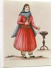 Armenian costume c.1840 by School Armenian