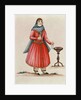 Armenian costume c.1840 by School Armenian