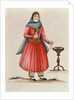 Armenian costume c.1840 by School Armenian