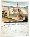 The Great Pagoda of Siam, from an account of Jesuits in Siam, 1688 by French School