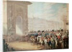 The Entrance of the Emperors into Paris by Georg Emanuel Opitz
