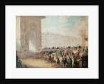 The Entrance of the Emperors into Paris by Georg Emanuel Opitz