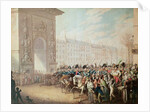 The Entrance of the Emperors into Paris by Georg Emanuel Opitz