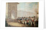 The Entrance of the Emperors into Paris by Georg Emanuel Opitz