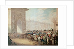 The Entrance of the Emperors into Paris by Georg Emanuel Opitz
