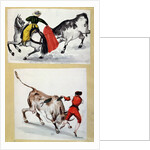 Bullfighters by Spanish School