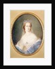 Portrait miniature of the Empress Eugenie, 1860 by Pierre Paul Emmanuel de Pommayrac