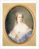 Portrait miniature of the Empress Eugenie, 1860 by Pierre Paul Emmanuel de Pommayrac