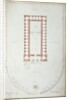 Plan of the Temple of Solomon in Jerusalem, mid 19th century by Andre Lenoir