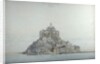 Mont Saint-Michel, 1873 by Edouard-Jules Corroyer