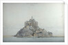 Mont Saint-Michel, 1873 by Edouard-Jules Corroyer