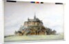Project for restoration of Mont Saint-Michel, March 1875 by Edouard-Jules Corroyer