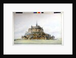 Project for restoration of Mont Saint-Michel, March 1875 by Edouard-Jules Corroyer