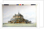 Project for restoration of Mont Saint-Michel, March 1875 by Edouard-Jules Corroyer