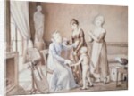 Scene of Family Life, early nineteenth century by French School