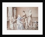 Scene of Family Life, early nineteenth century by French School