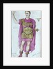 Costume design for Julius Caesar from 'La Mort de Pompee' by Corneille, 1906 by Desire Chaineux