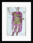 Costume design for Julius Caesar from 'La Mort de Pompee' by Corneille, 1906 by Desire Chaineux