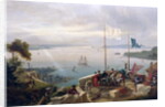 Foundation of the city of Quebec by Samuel de Champlain in 1608, 1848 by Ambroise-Louis Garneray