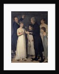Abbe Roch-Ambroise Cucurron Sicard Teaching Children Sign Language, 1806 by Jerome Martin Langlois