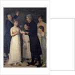 Abbe Roch-Ambroise Cucurron Sicard Teaching Children Sign Language, 1806 by Jerome Martin Langlois
