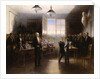 Visit of President Felix Faure to the Institution Nationale des Sourds-Muets, 1887 by Hendrieus Jacobus Burgers