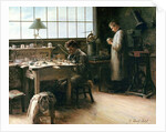 The False Teeth Workshop, c.1880 by C. Durif-Bedel