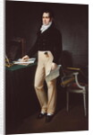 Portrait of a young man holding the 'Journal des Sourds-Muets et Aveugles', c.1830-40 by French School