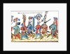 Turkish Janissaries, from a collection of illustrations relating to the court of the Ottoman Sultan, c.1600 by German School
