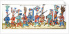 Turkish Janissaries, from a collection of illustrations relating to the court of the Ottoman Sultan, c.1600 by German School