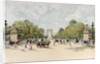 The Avenue des Champs-Elysees, c.1895 by French School