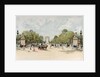 The Avenue des Champs-Elysees, c.1895 by French School