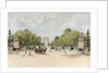 The Avenue des Champs-Elysees, c.1895 by French School