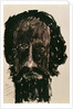 Self-portrait by Rabindranath Tagore