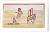 Caning Chairs for Export to Great Britain by Indian School