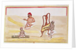 Caning Chairs for Export to Great Britain by Indian School
